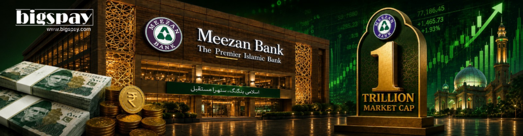 Meezan Bank Becomes First Islamic Bank in Pakistan to Hit Rs1 Trillion Market Value