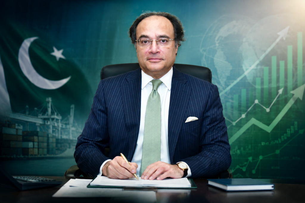 Finance Minister Muhammad Aurangzeb urges greater private sector investment and digital transformation to support Pakistan's economic growth.
