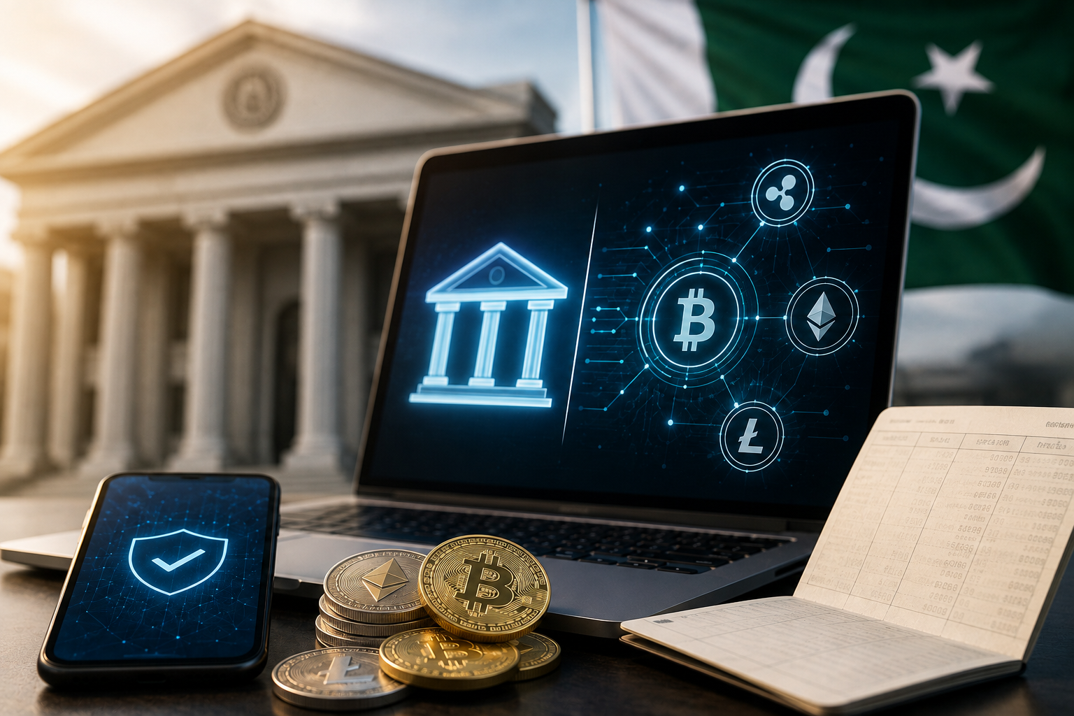 SBP allows commercial banks to open accounts for PVARA-licensed virtual asset service providers in Pakistan.