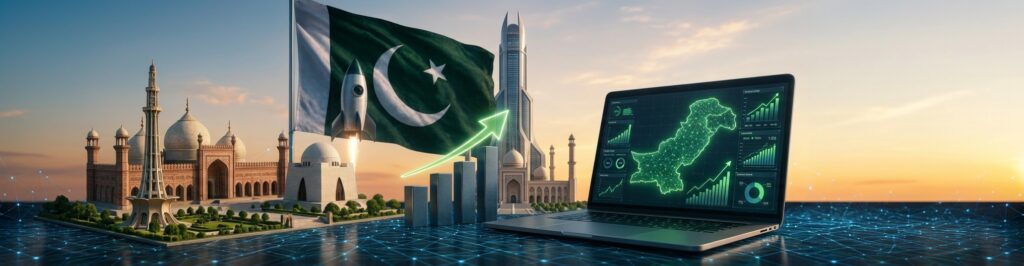 Pakistan startup ecosystem surpasses $4 billion in combined enterprise value as technology and fintech sectors expand.