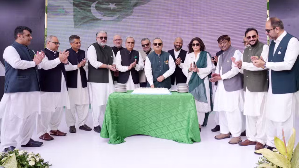 National Bank of Pakistan celebrates the country's 79th Independence Day at its Karachi head office.