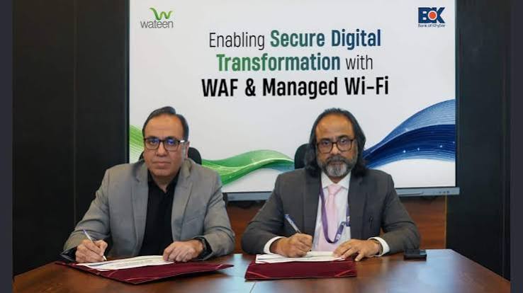 Bank of Khyber partners with Wateen Telecom to enhance digital infrastructure and cybersecurity across its banking network.