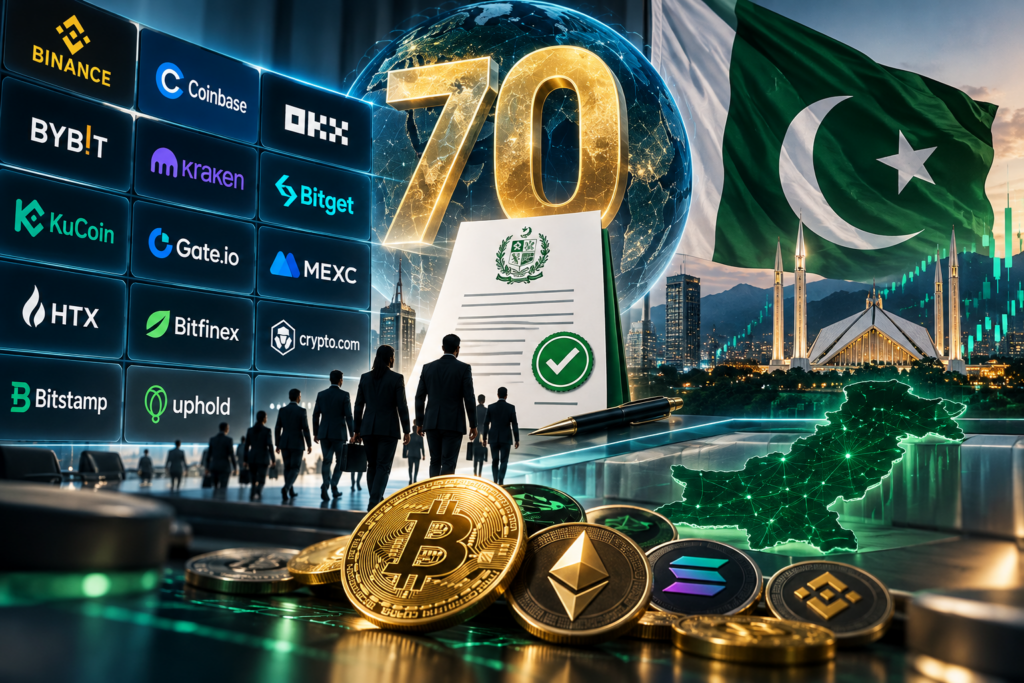 Global cryptocurrency exchanges seek licences to operate in Pakistan