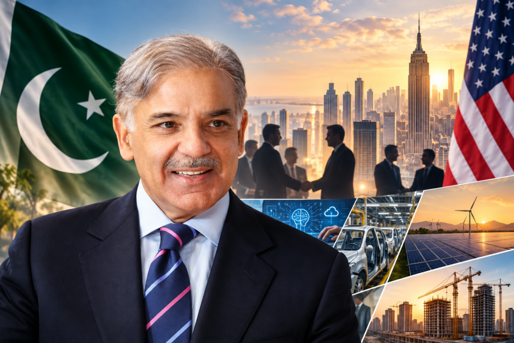 Prime Minister Shehbaz Sharif invites US-based Pakistani business leaders to invest in Pakistan