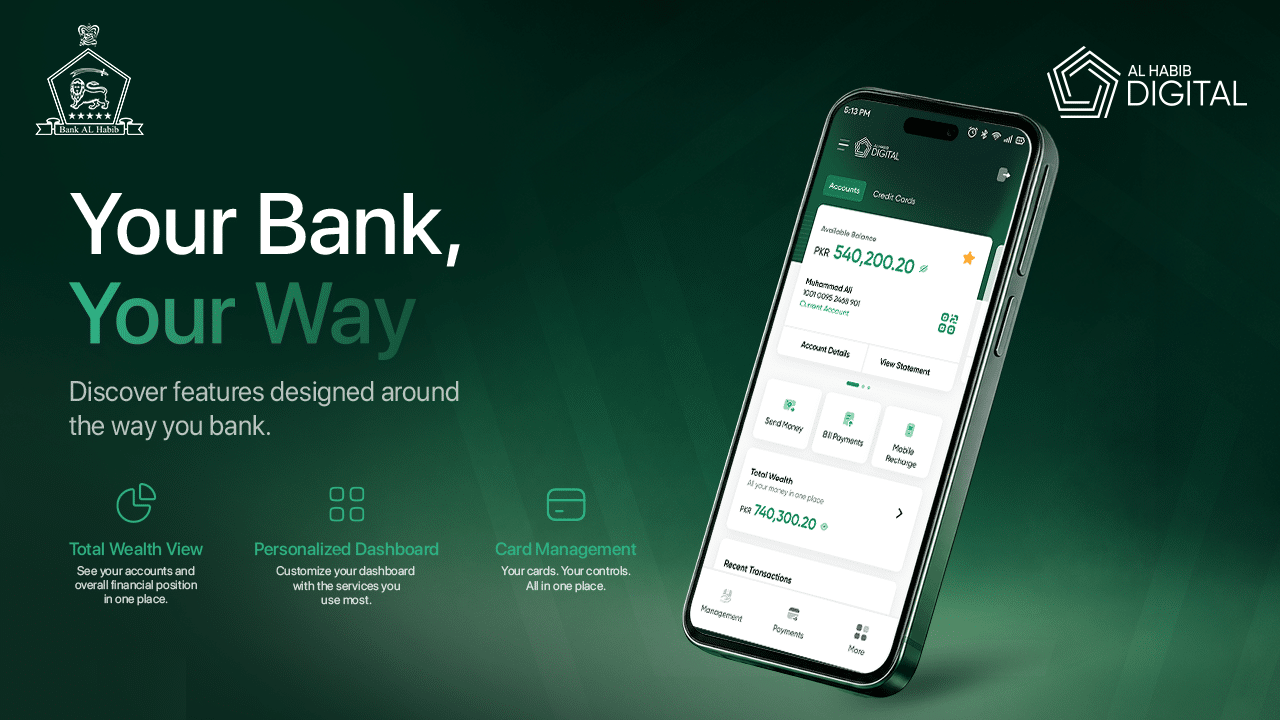 Bank AL Habib launches AL Habib Digital mobile banking application
