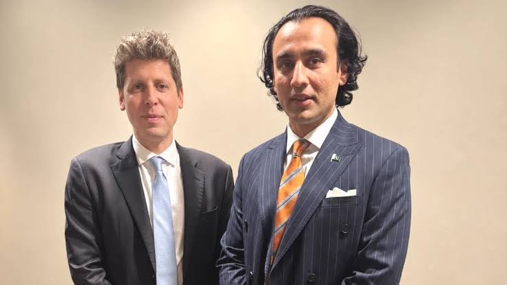 Bilal Bin Saqib meets OpenAI CEO Sam Altman at the United Nations to discuss Pakistan’s AI potential